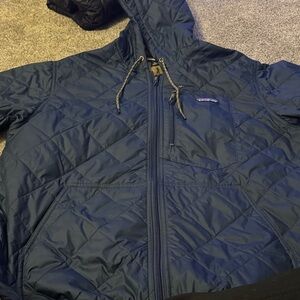 Patagonia Men's Blue Quilted Jacket